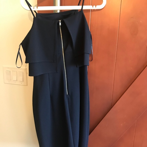 Maggy London Blue Spaghetti Strap Dress, 4 - Picture 2 of 3